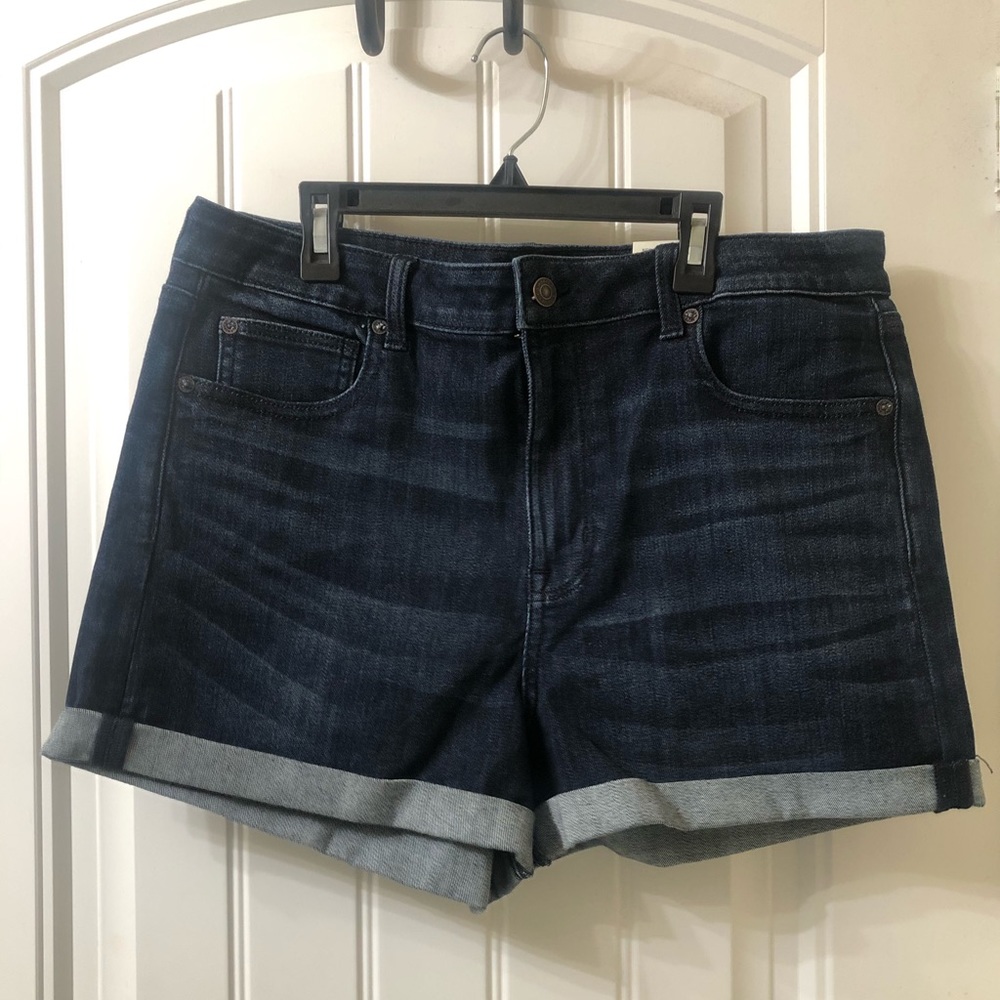 American Eagle Dark Wash Denim Shorts